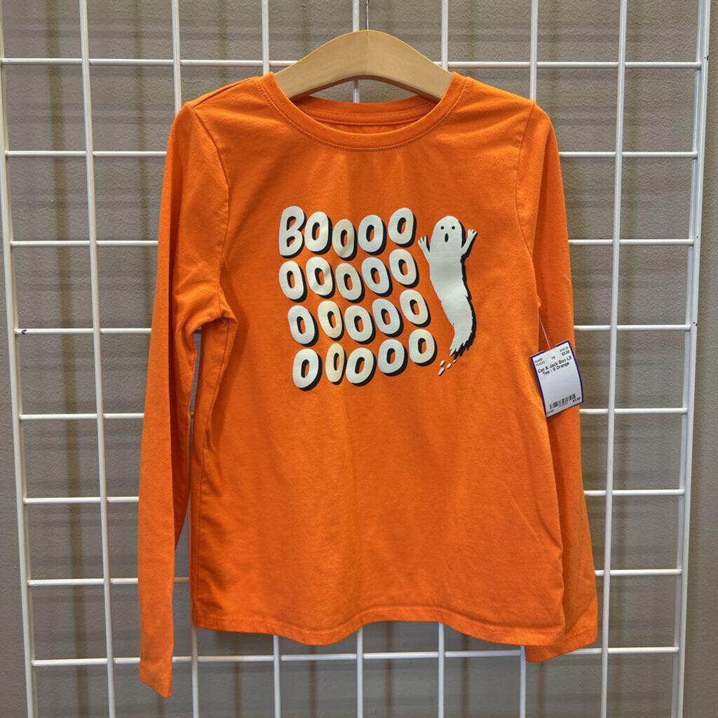 Cat & Jack Boo LS Tee - 8