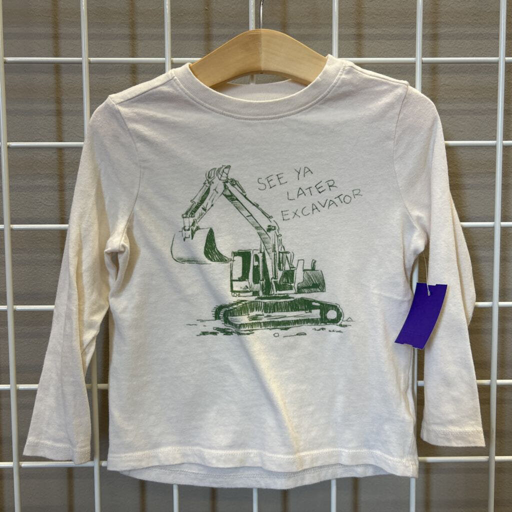 Old Navy Excavator LS Tee - 3T