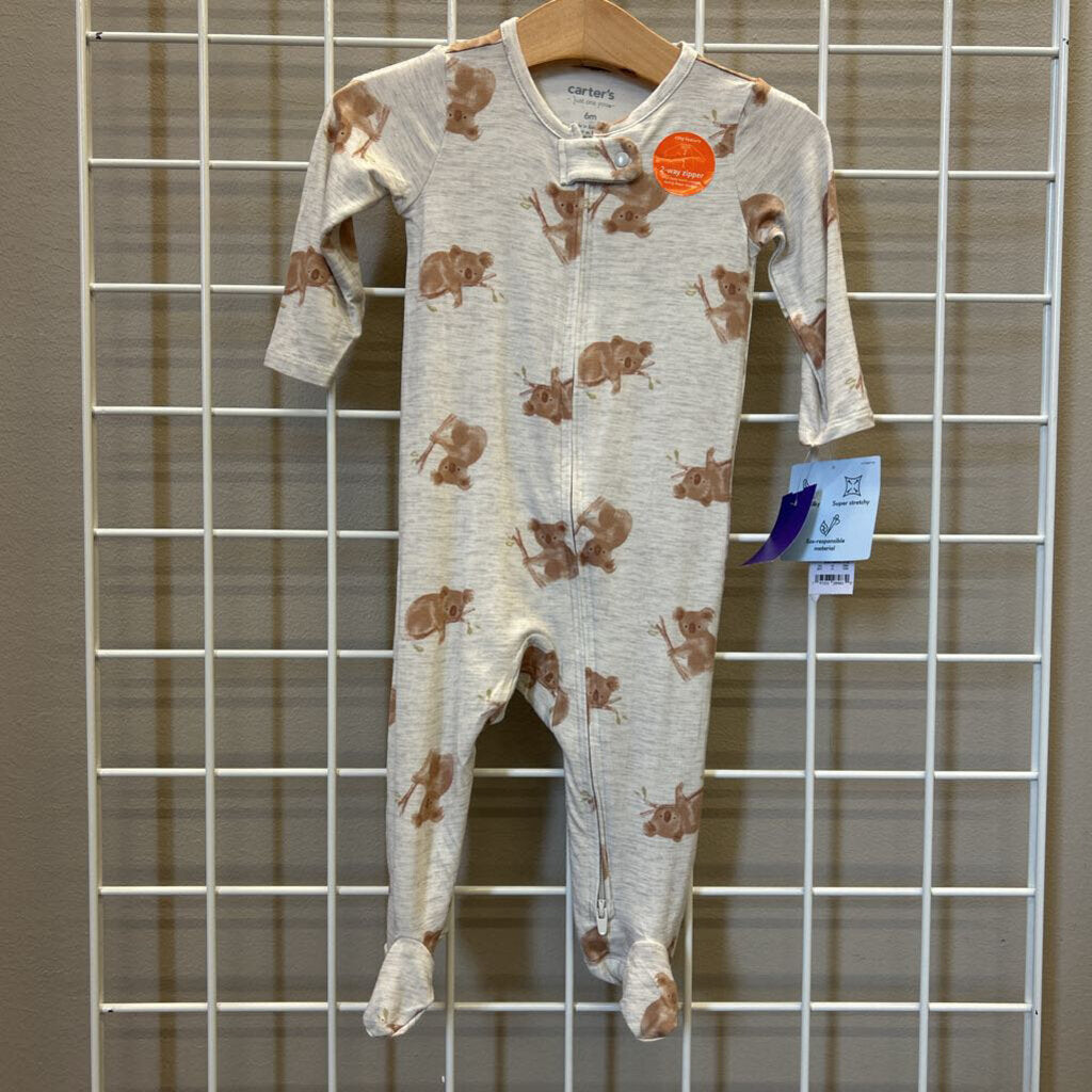 NWT Carter's Soft Koala Zip Sleeper - 6m