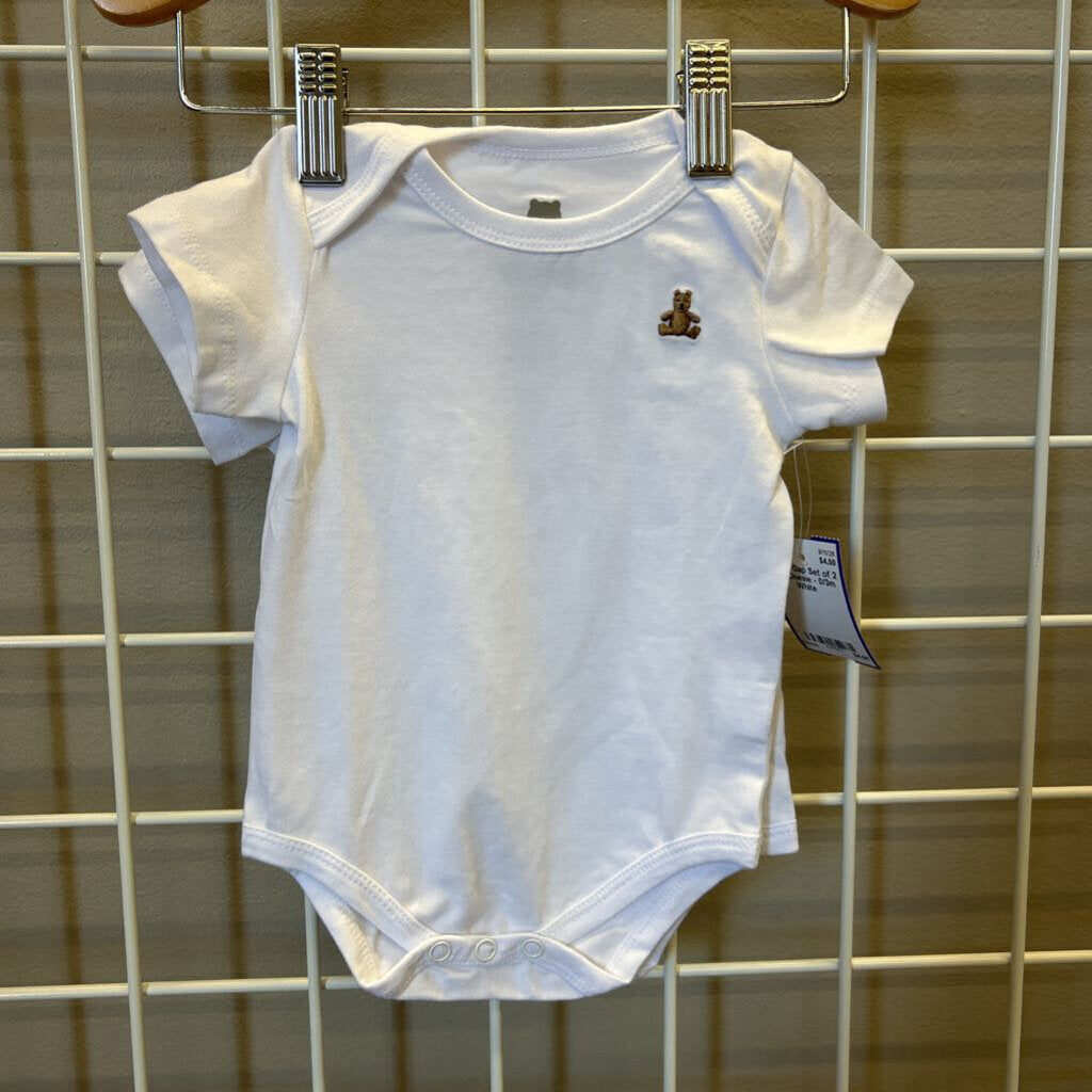 Baby Gap Set of 2 SS Onesie - 0/3m