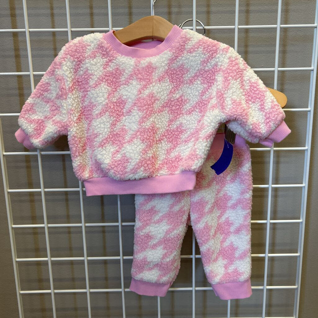 Cat & Jack Sherpa Two Pc Set - 3/6m