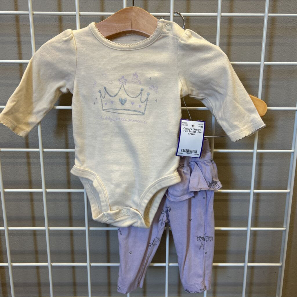 Carter's Unicorn Two Pc Set - 3m