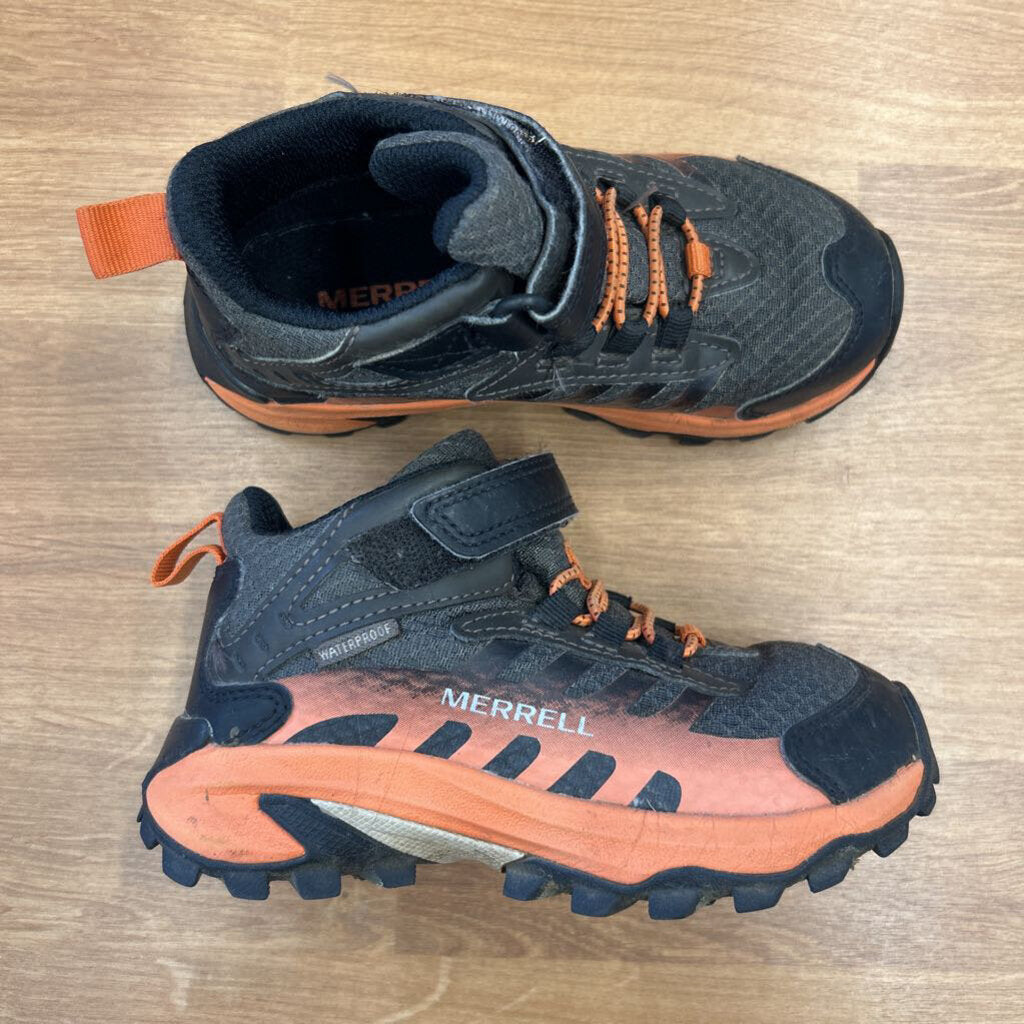 Merrell Grey/Orange Sneaker Boots - 11