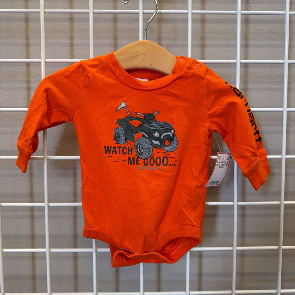 Carhartt Watch Me Go LS Onesie - 3m