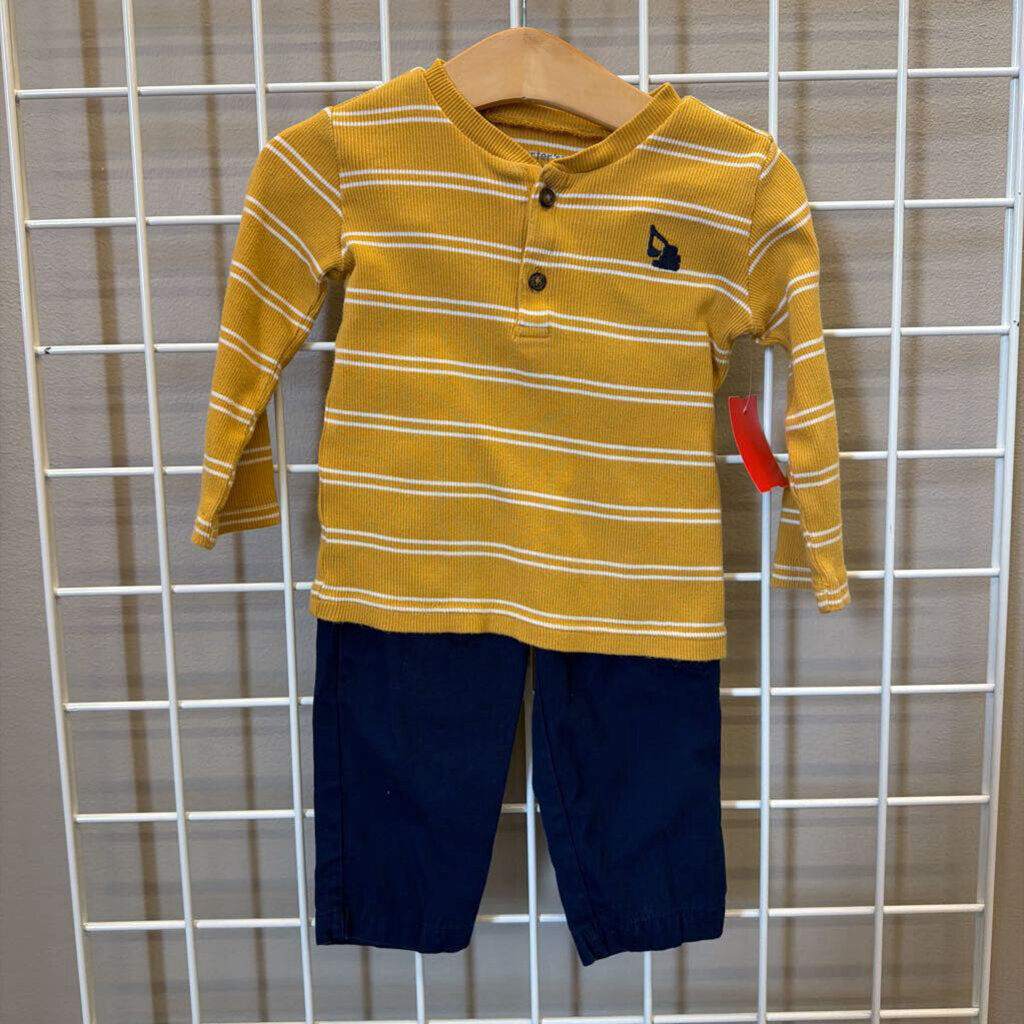 Carter's Stripe Scooper Two Pc Set - 18m