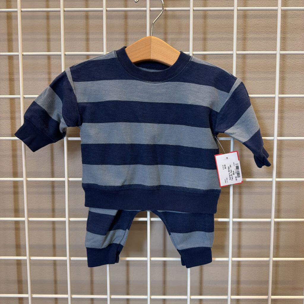 Carter's Stripe Two Pc Set - 3m