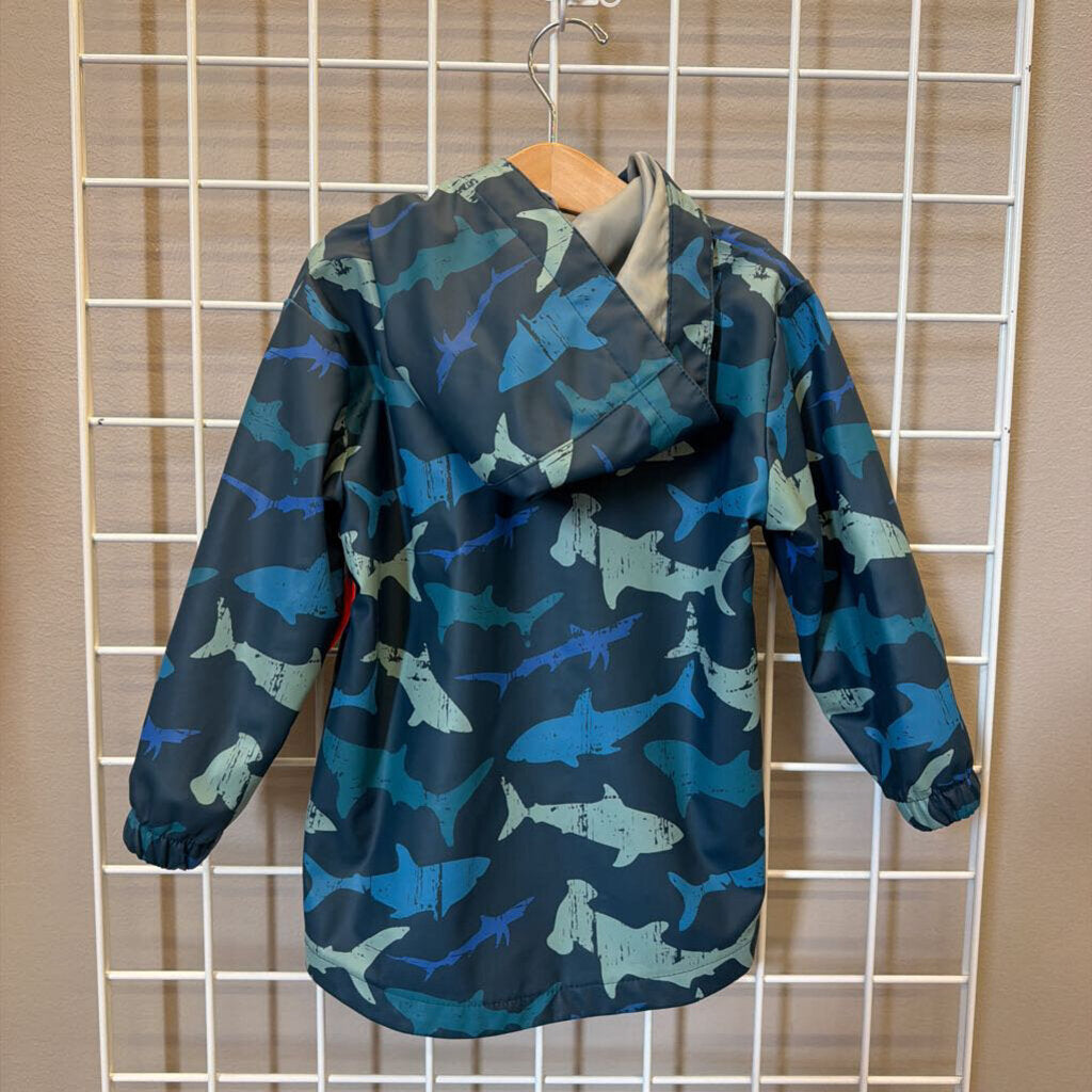Western Chief Shark Rain Jacket - 4T