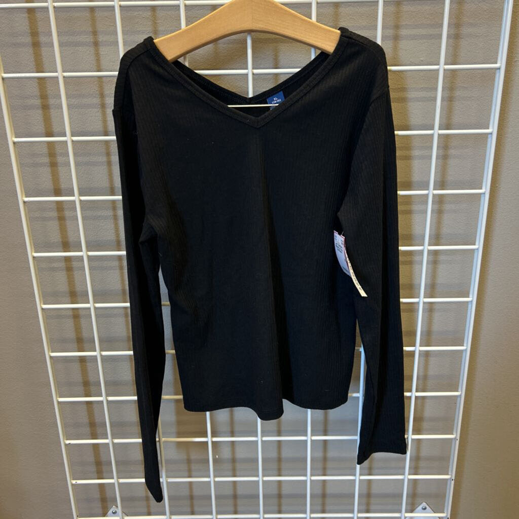 NWT Old Navy Ribbed LS Tee - 14/16