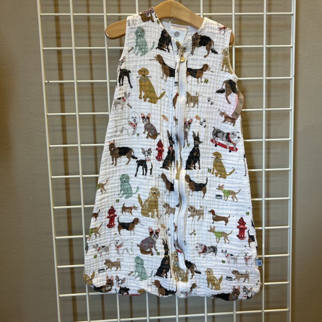 Little Unicorn Dog Muslin Sleep Sack - 6/12m