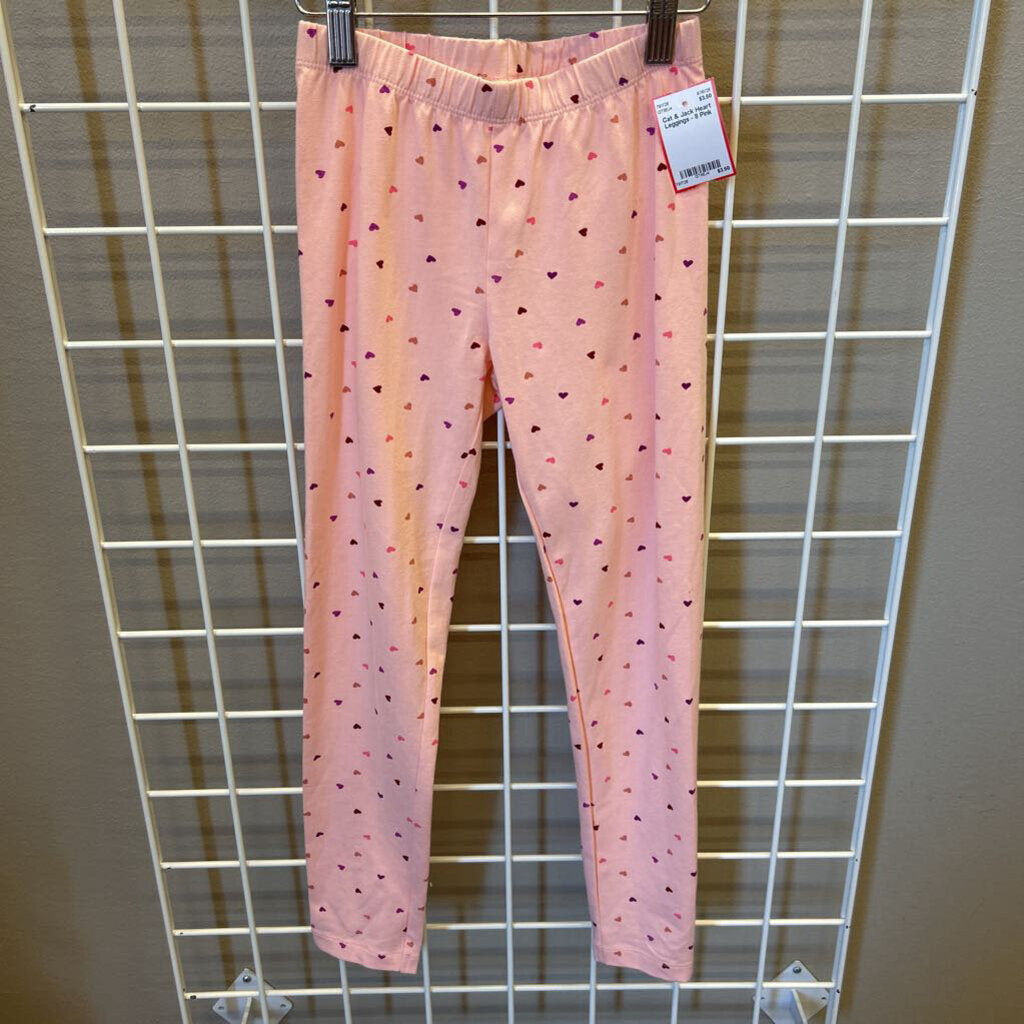 Cat & Jack Heart Leggings - 8