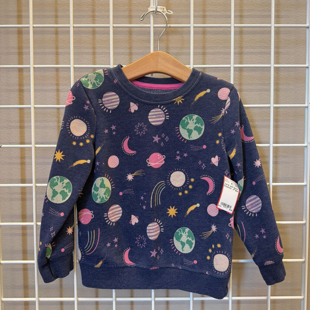 Cat & Jack Space Crewneck - 4T