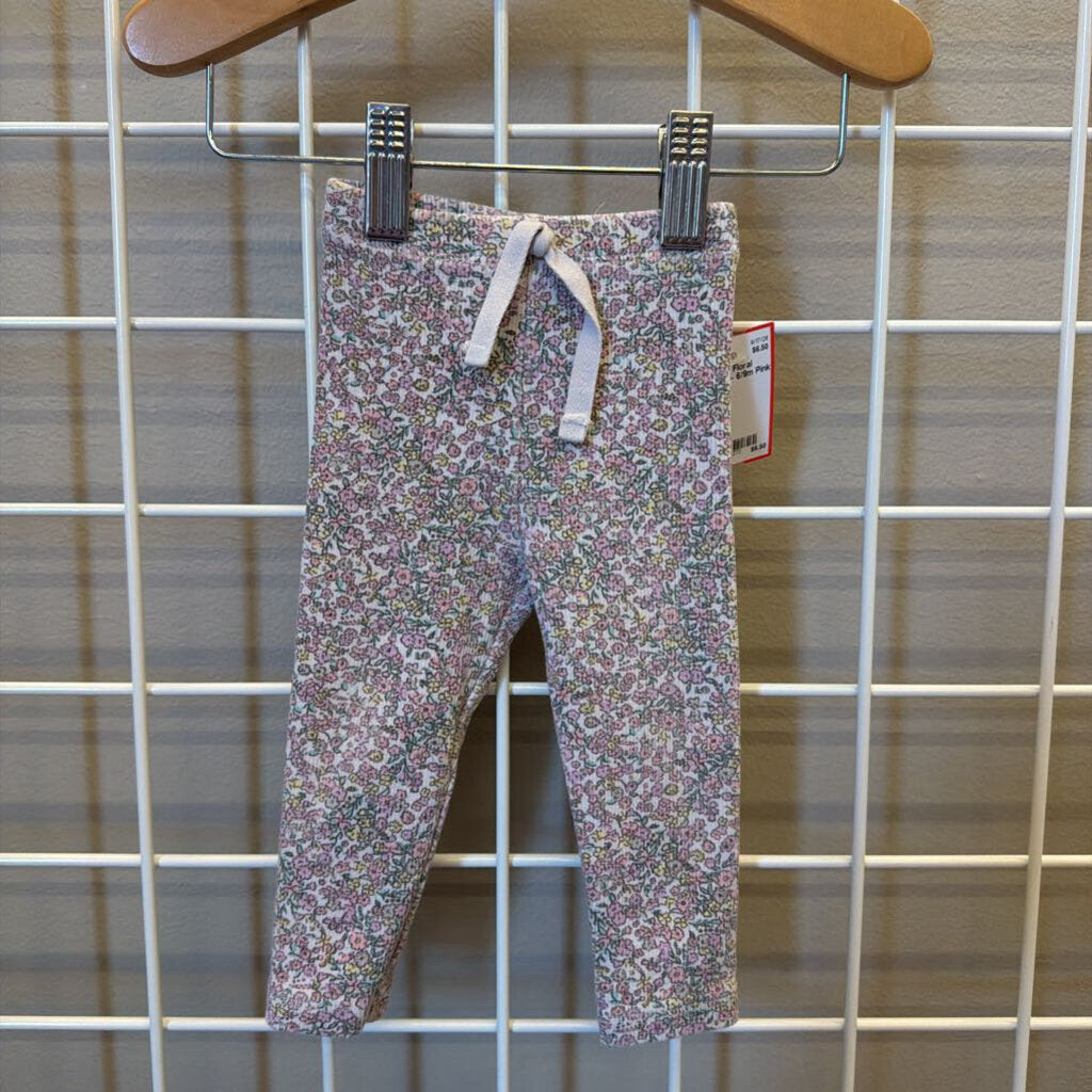 Zara Floral Leggings - 6/9m