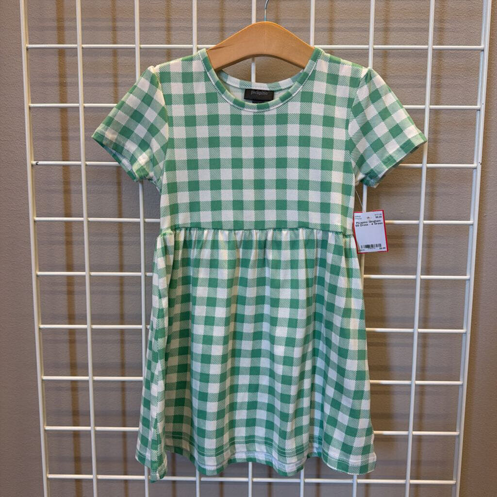 Picapino Gingham SS Dress - 4