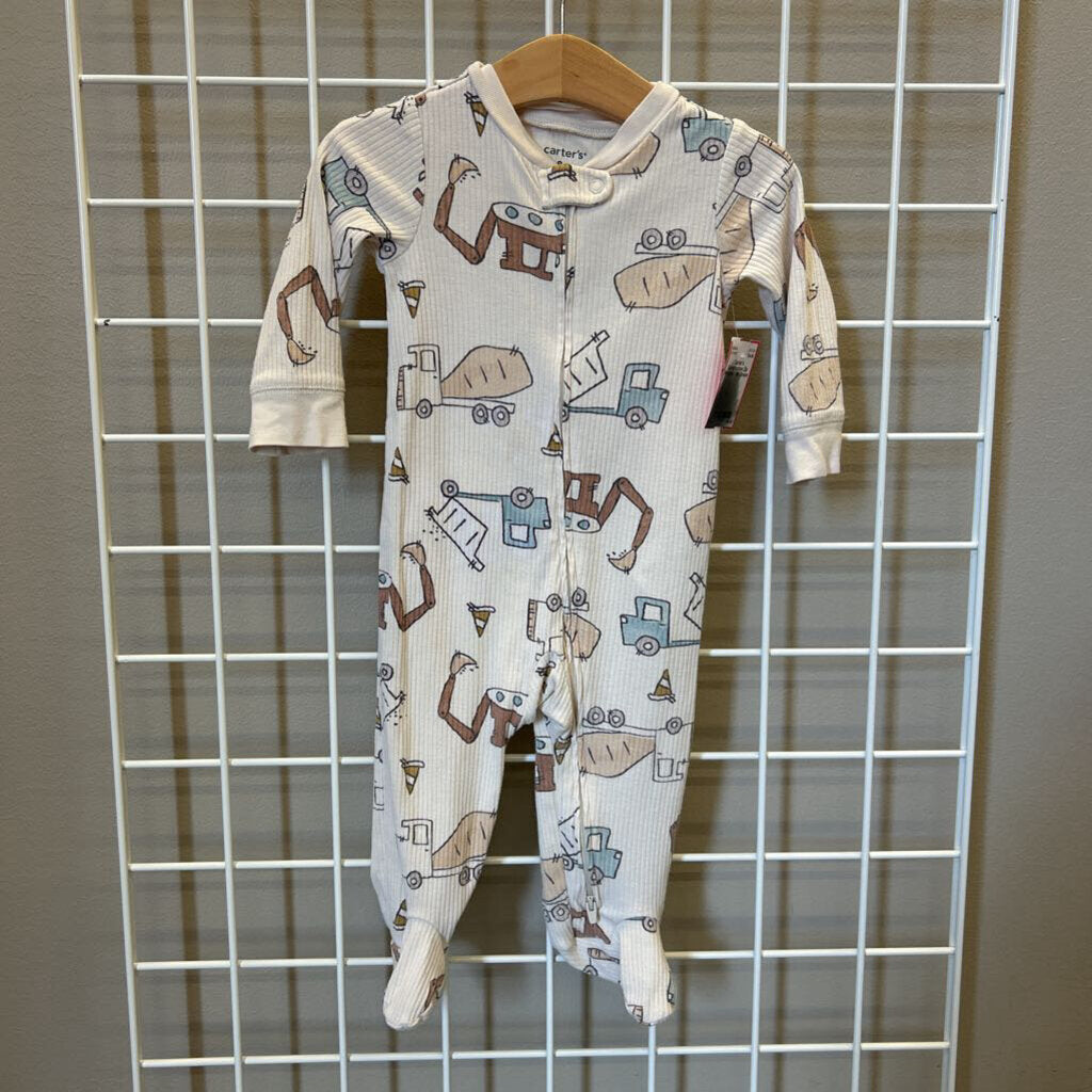 Carter's Construction Zip Sleeper - 9m