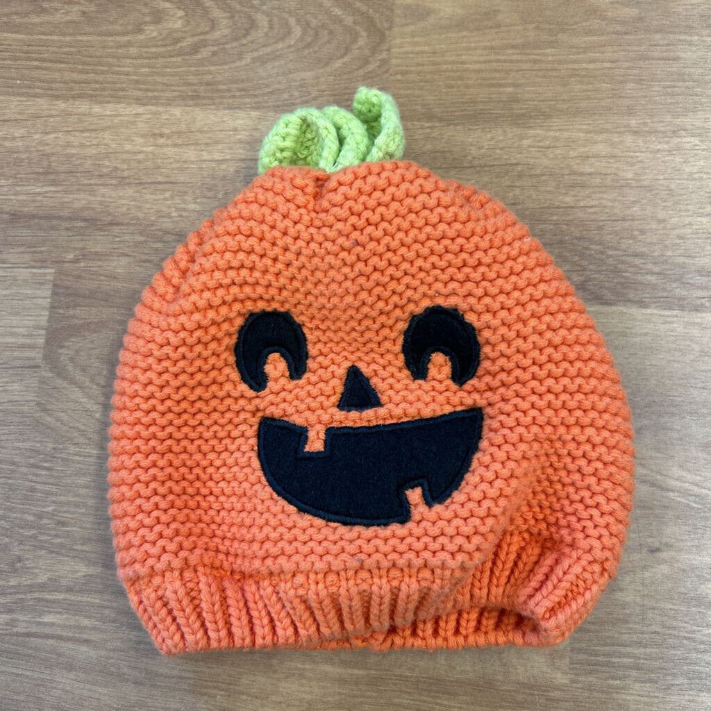 Carter's Pumpkin Knit Hat - 3/6m