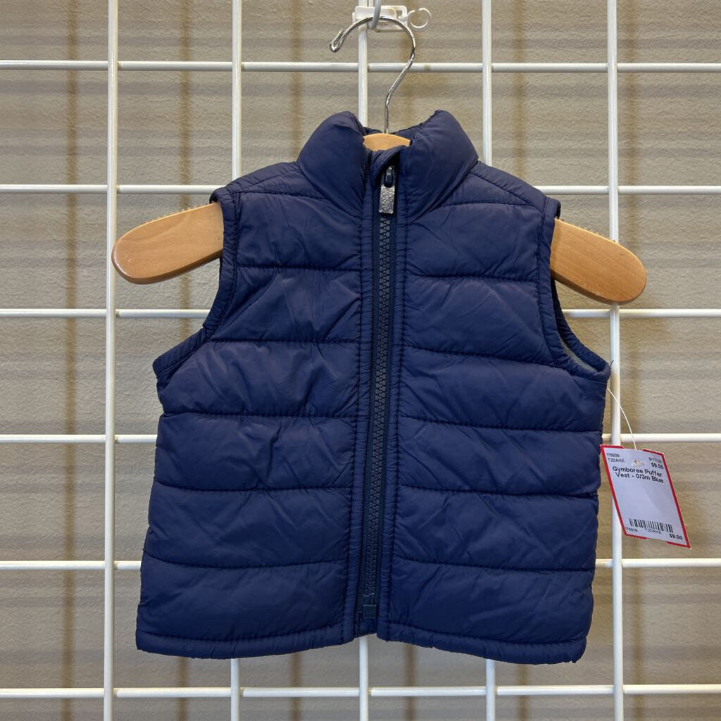 Gymboree Puffer Vest - 0/3m