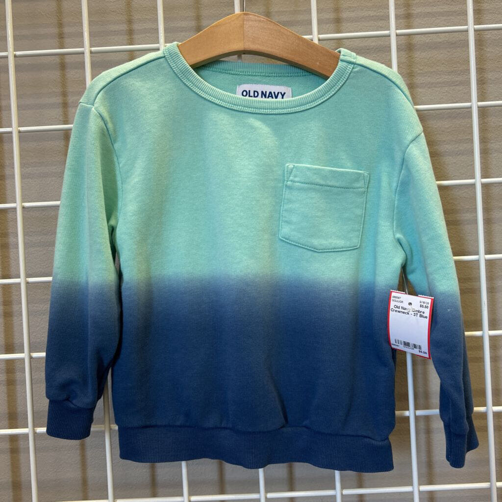 Old Navy Ombre Crewneck - 3T