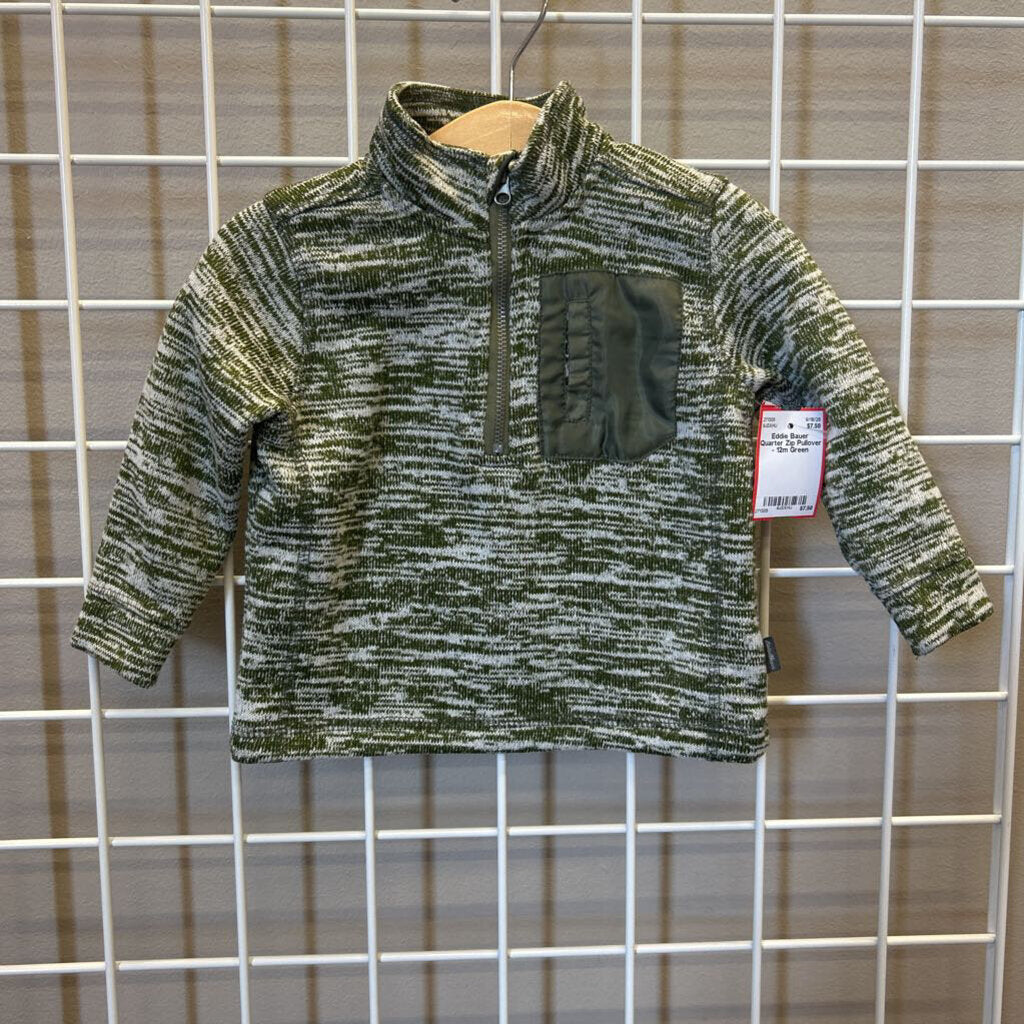 Eddie Bauer Quarter Zip Pullover - 12m