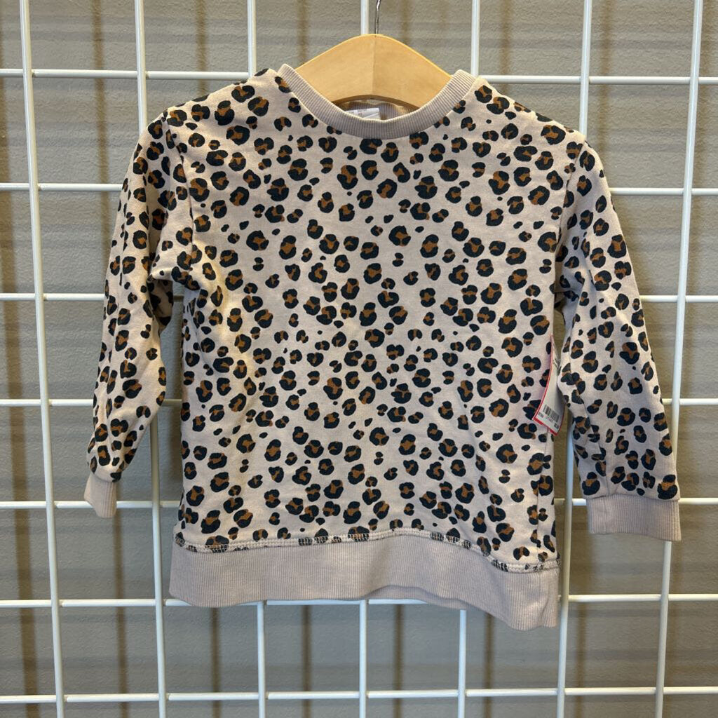 H&M Leopard Crewneck - 18/24m