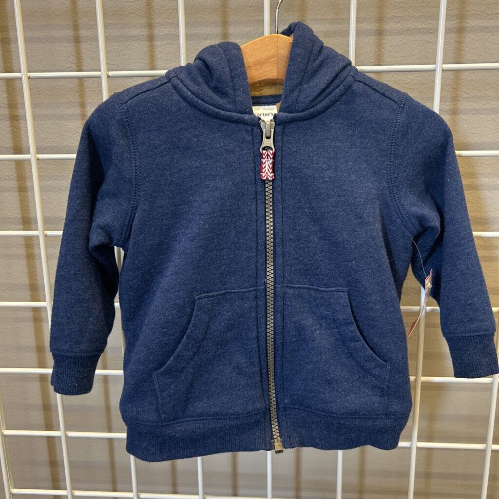 Carter's Zip Hoodie - 18m