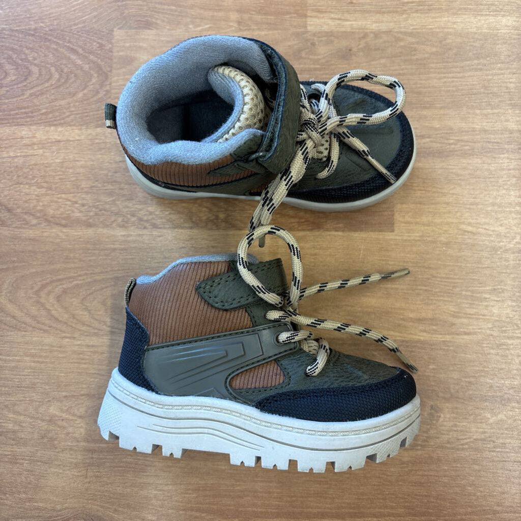 Carter's Green Sneaker Boots - 6