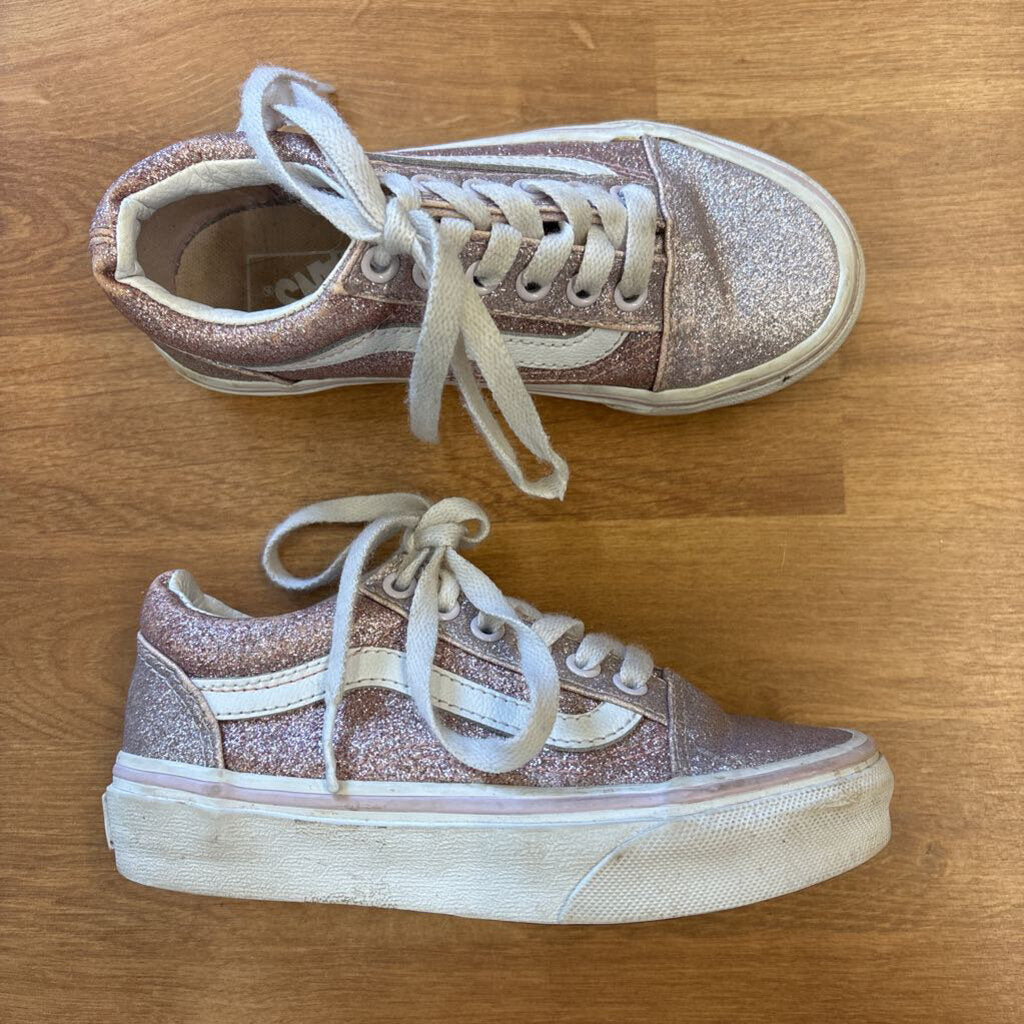 Vans Pink Sparkle Sneaker - 12