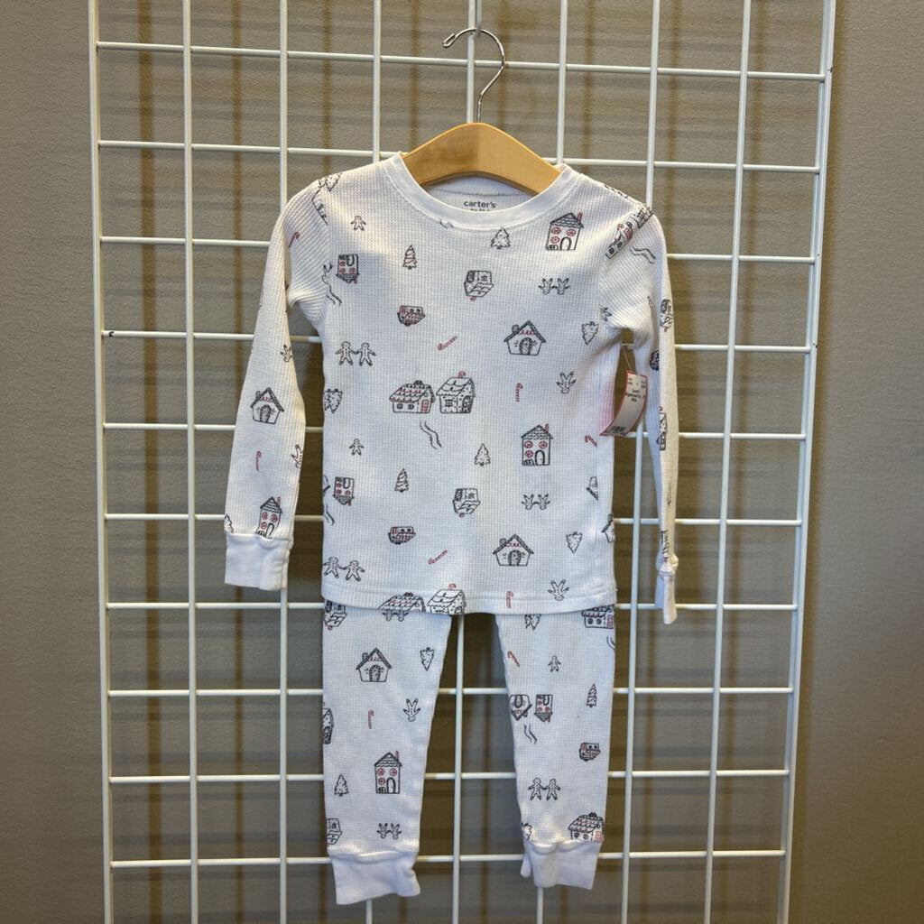 Carter's Gingerbread Pjs - 3T