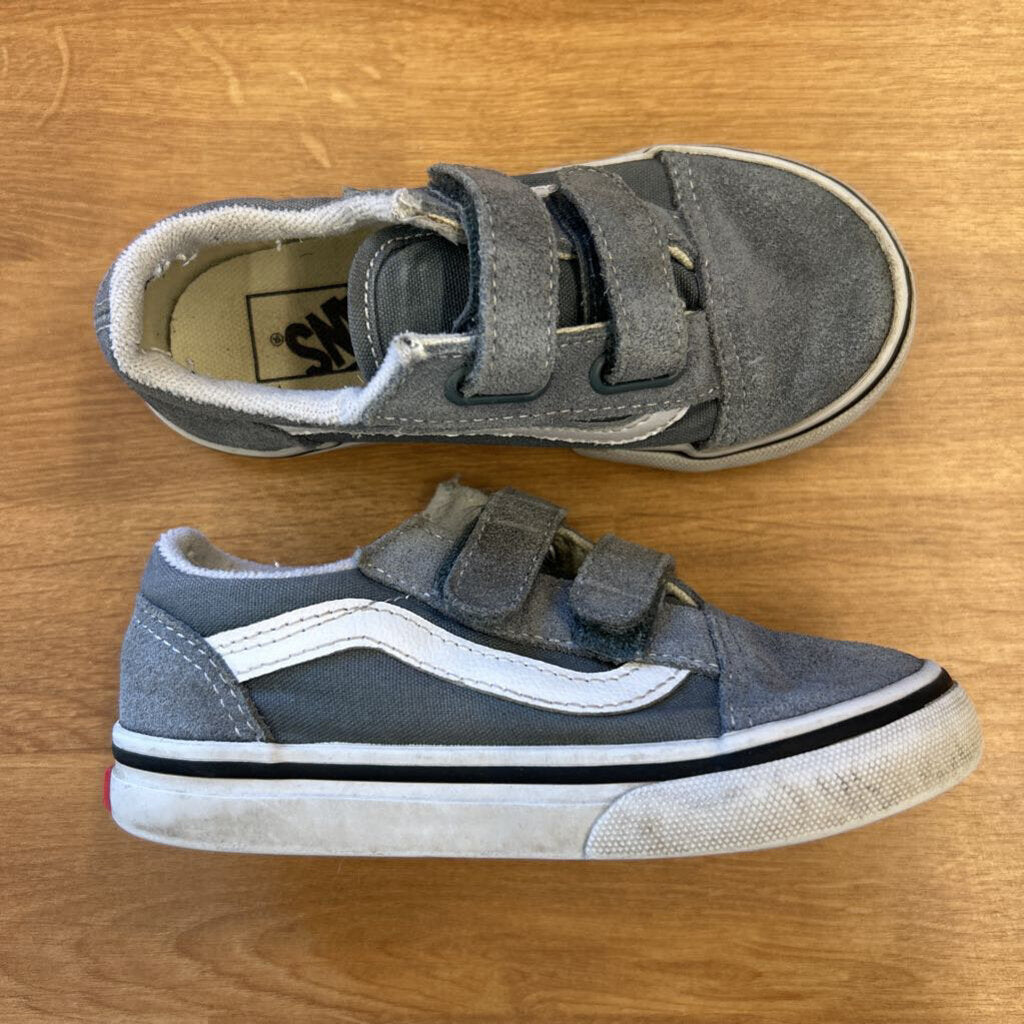 Vans Blue Suede Sneakers (wear) - 9
