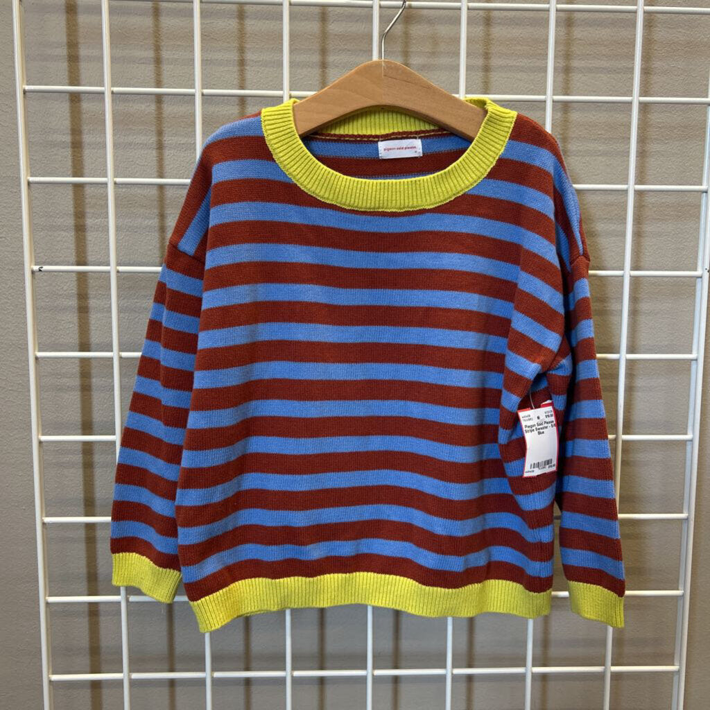Piegon Said Please Stripe Sweater - 5/6