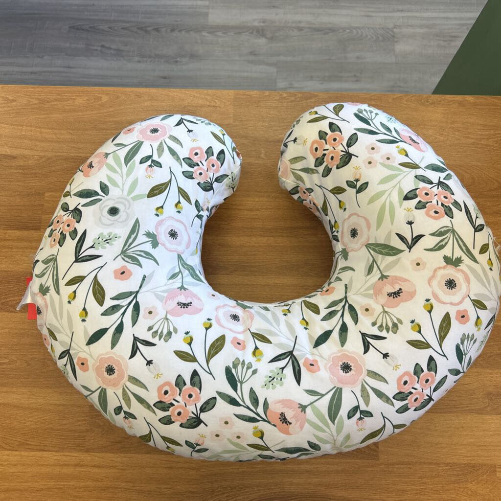 Boppy Nursing Pillow - White Floral