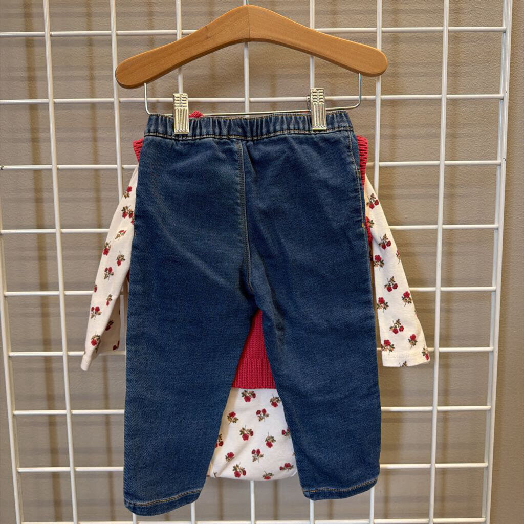 Carter's Sweater Vest 3pc Set - 18m