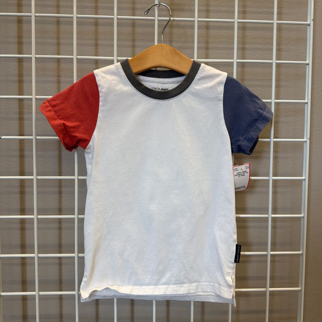 Lenox James Colorblock SS Tee - 4T