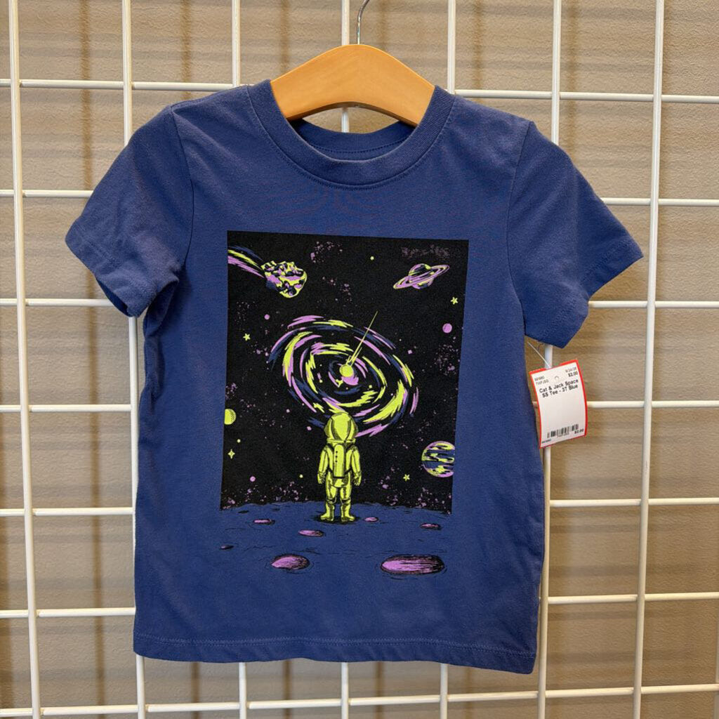 Cat & Jack Space SS Tee - 3T