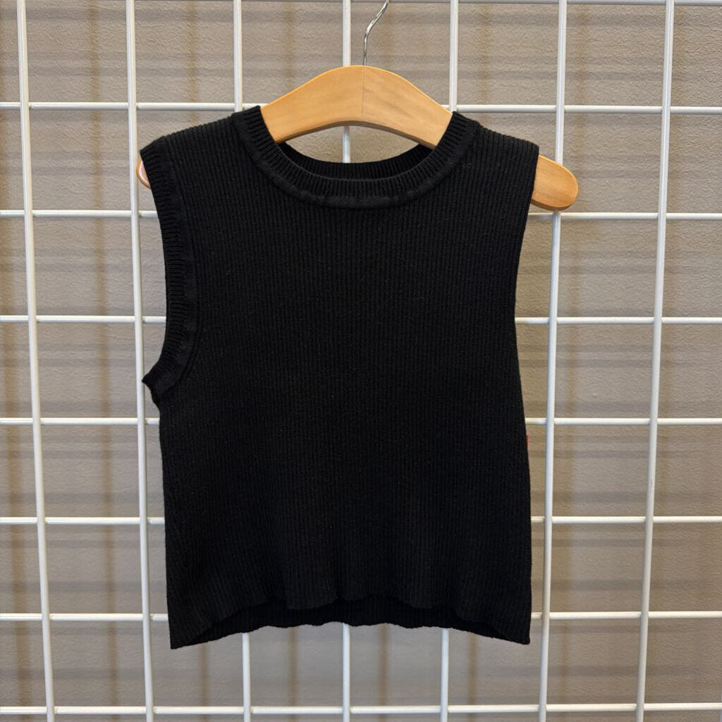 Art Class Ribbed Crop Sleeveless Top - 7/8