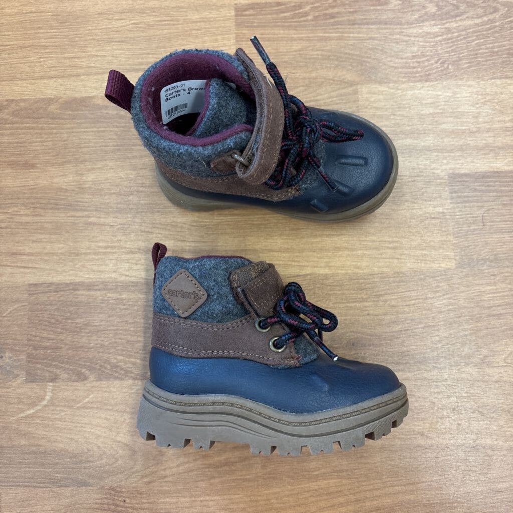 Carter's Brown Duck Boots - 4