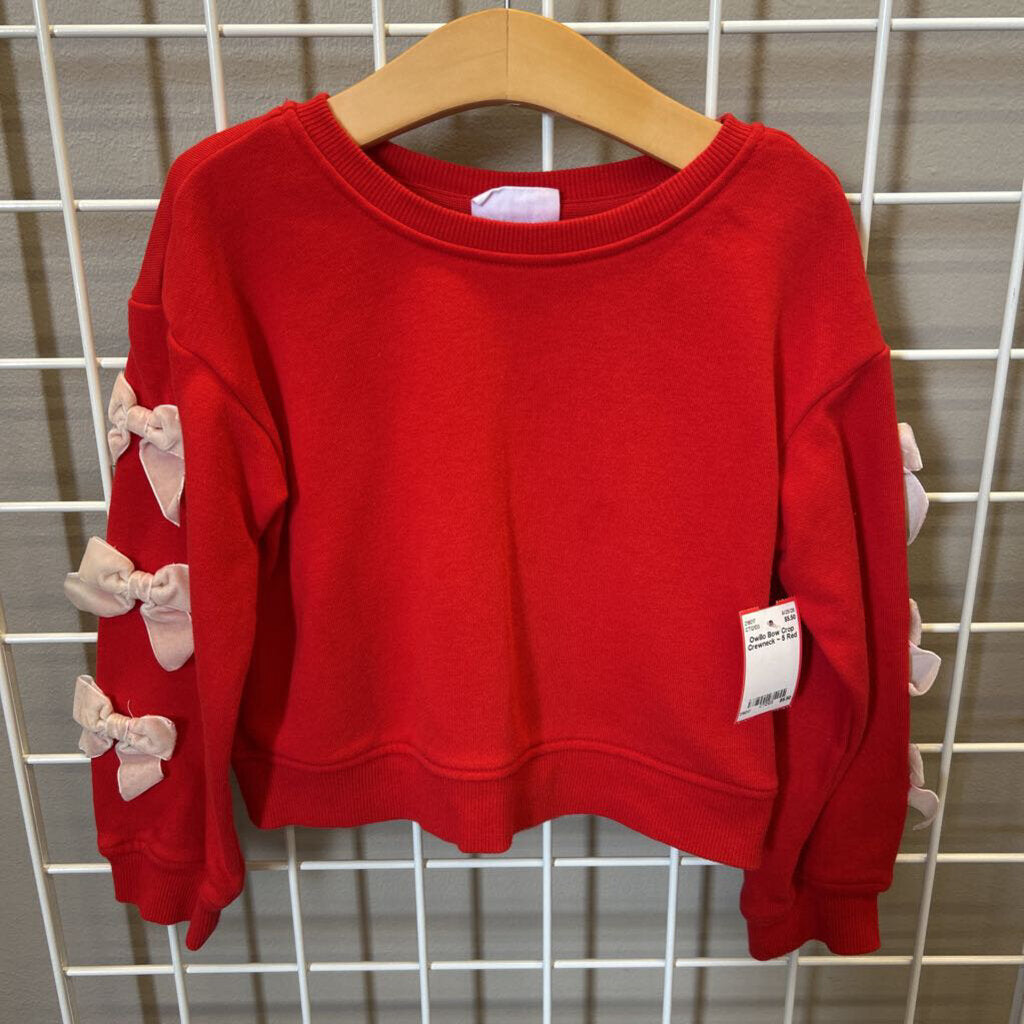 Owillo Bow Crop Crewneck ~ 5