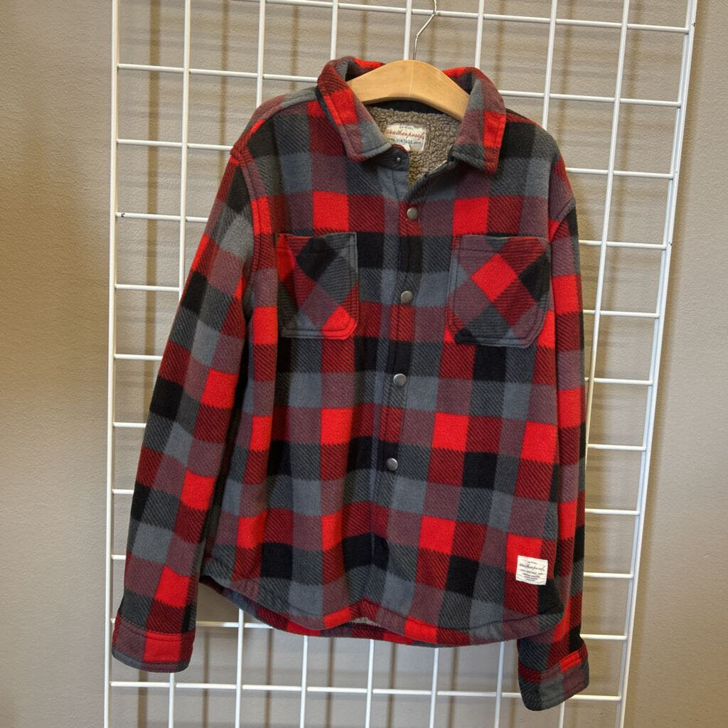 Weatherproof Heavy Plaid LS Snap - 10/12