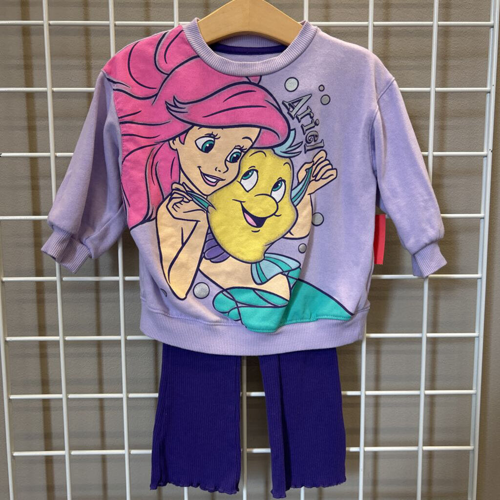 Disney Princess Ariel Two Pc Set - 2T