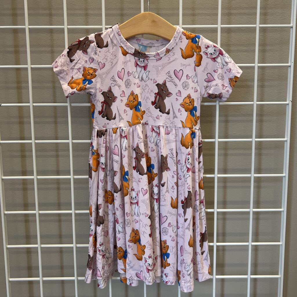 Shepard's Sleepers Bamboo Aristocats SS Twirl Dress - 2T