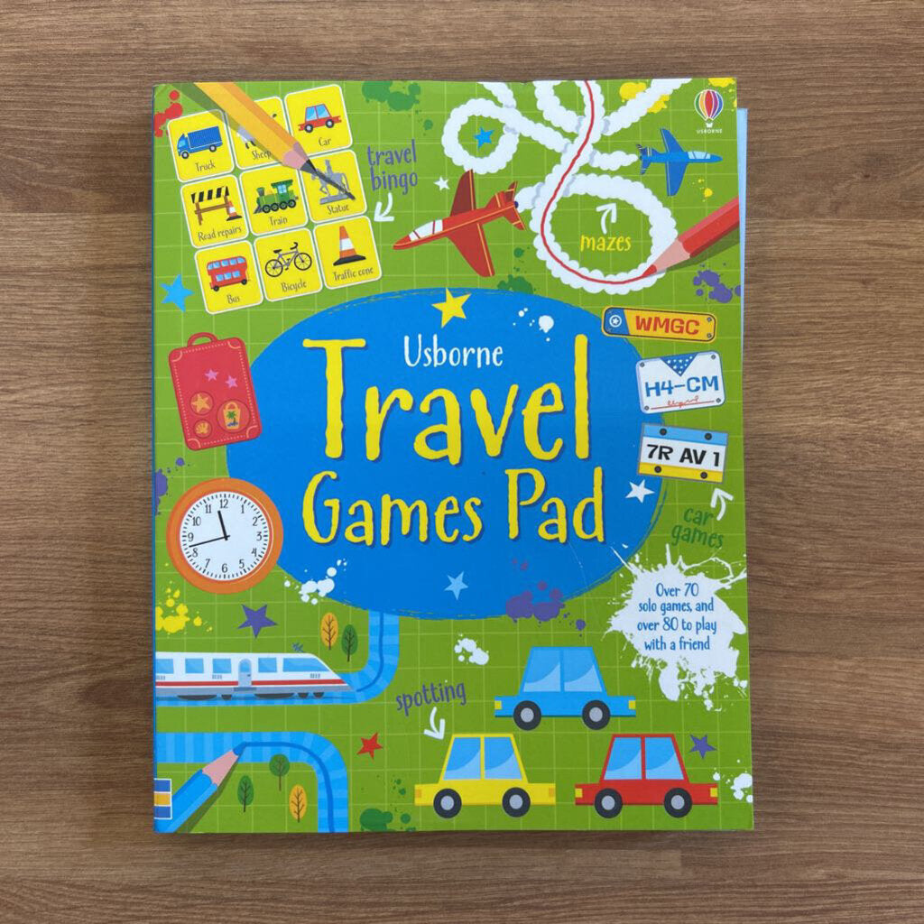 Usborne Travel Games Pad