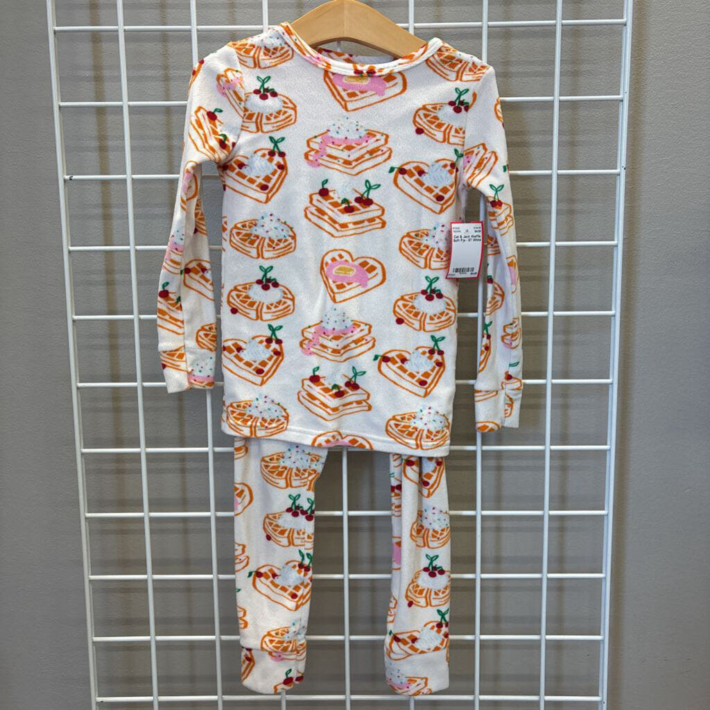 Cat & Jack Waffle Soft Pjs - 5T