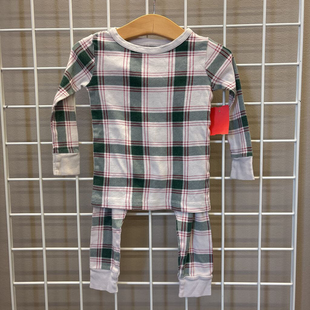Wondershop Plaid Pjs - 2T