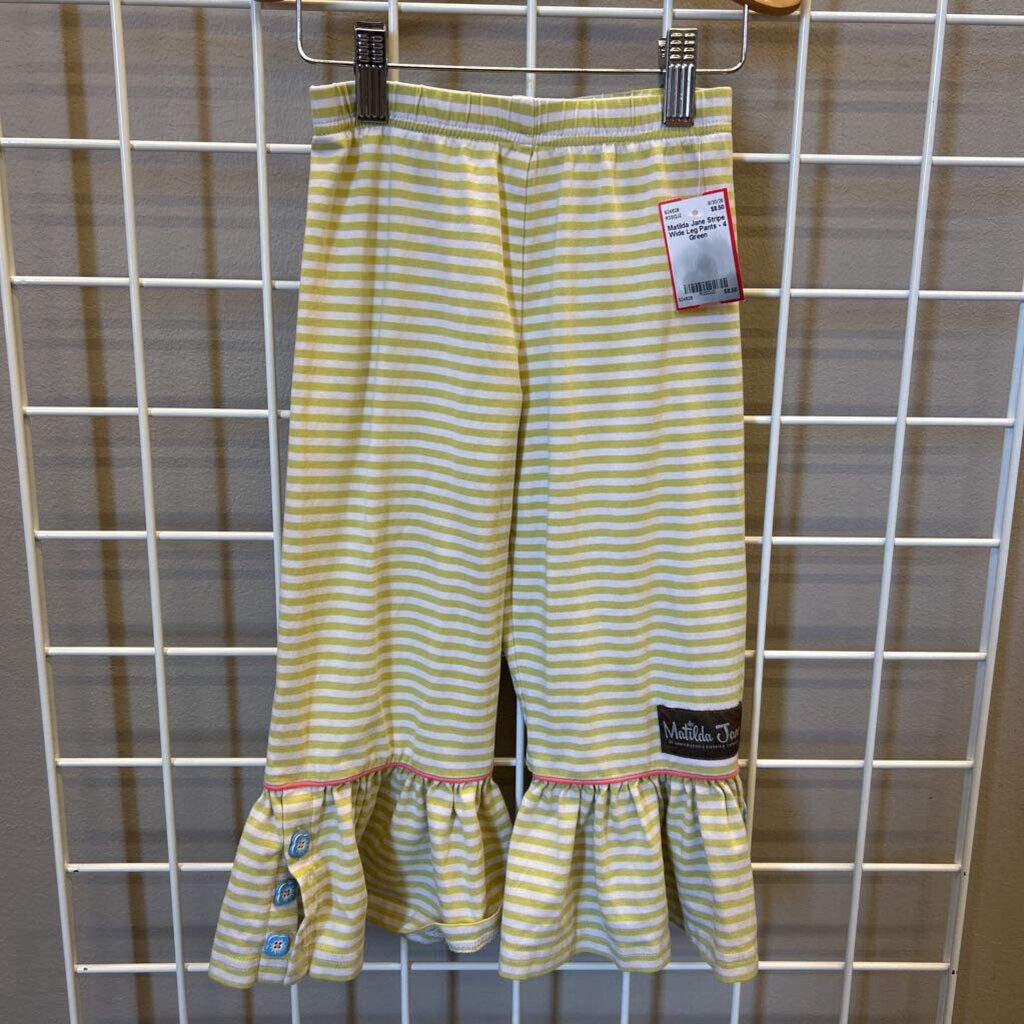 Matilda Jane Stripe Wide Leg Pants - 4