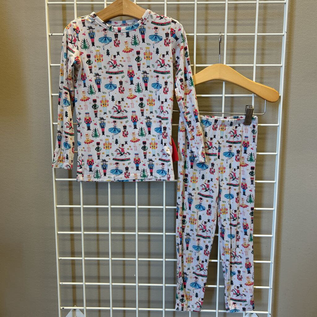 Milk + Coco Bamboo Nutcracker Pjs - 4T