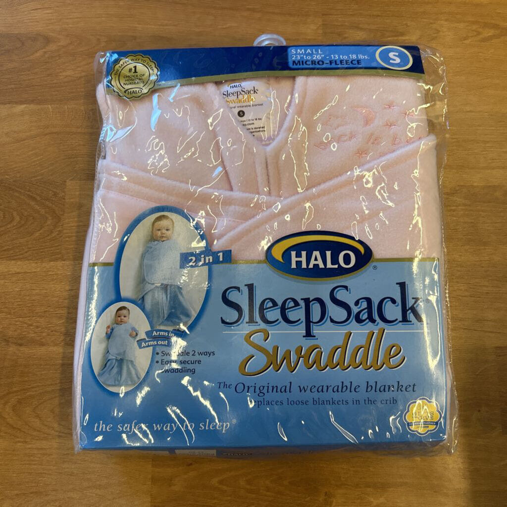 NEW Halo Sleep Sack Swaddle - Small / Pink