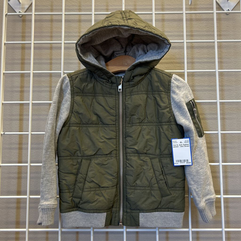 Cat & Jack Quilted Jacket - 24m