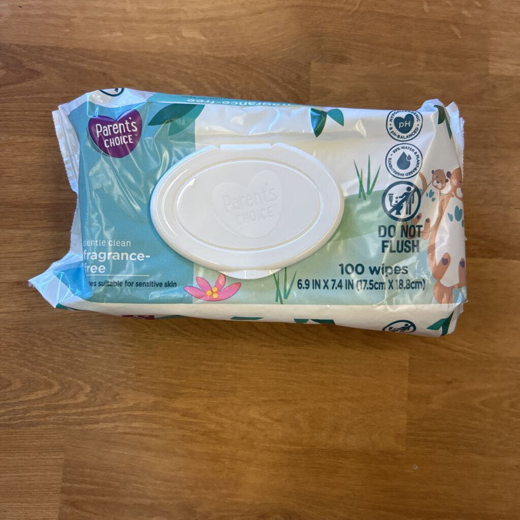 Parent's Choice Baby Wipes - 100 ct