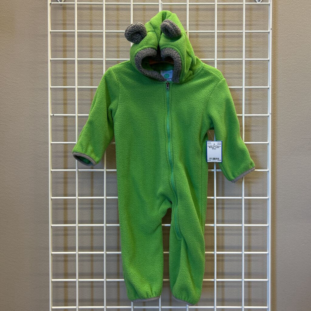 Cuddle Club Fleece Bunting - 6/12m
