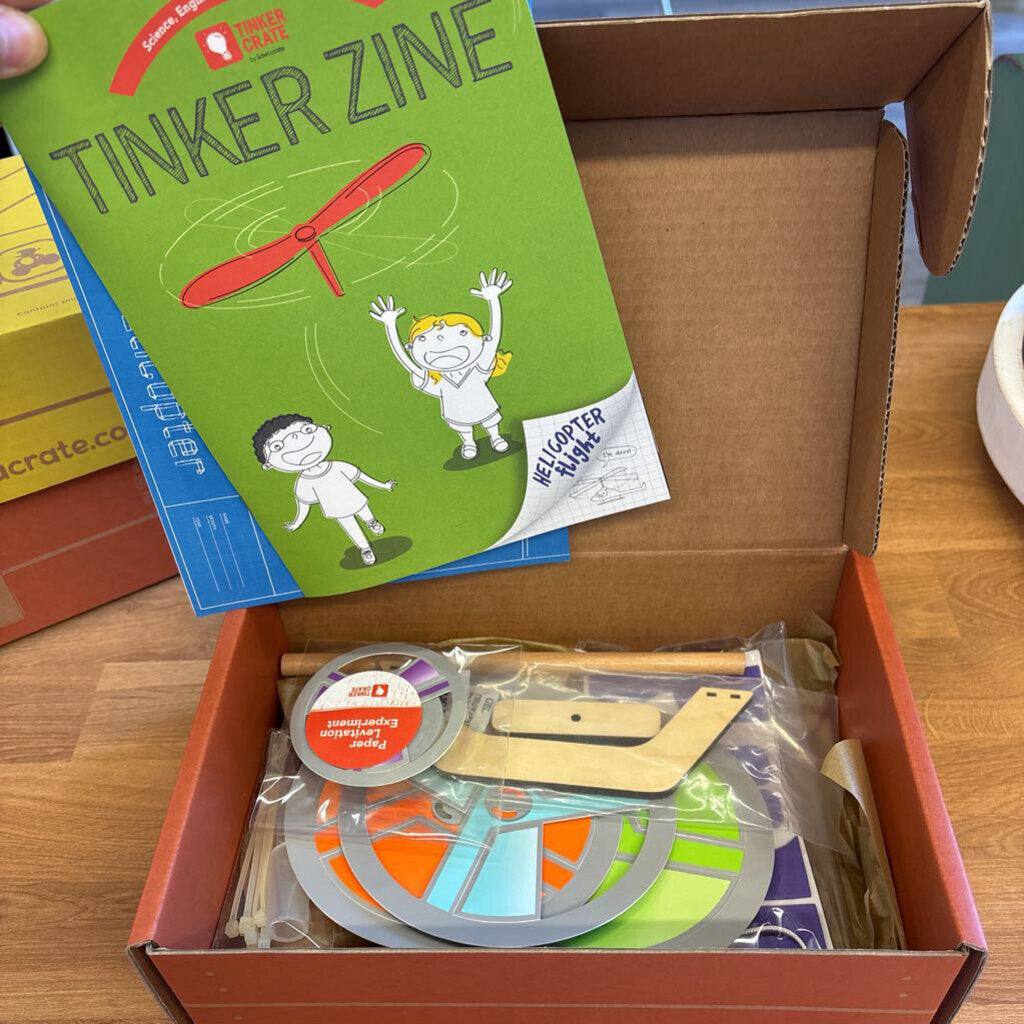 NEW Tinker Crate - Pull Helicopter