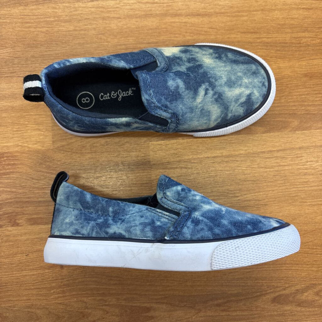 Cat & Jack Tie Dye Sneakers - 8